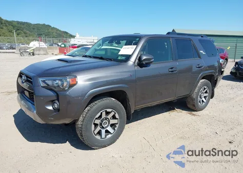 2022 Toyota 4Runner Trd Off Road Premium из США, поврежденный, VIN JTERU5JR4N6050390